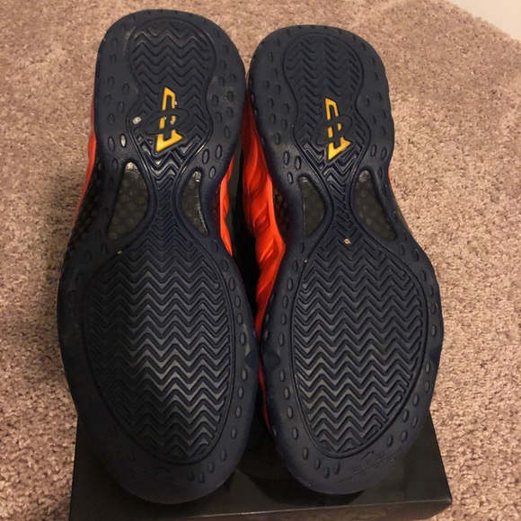 Foamposite orange and navy - Picture 5 of 6